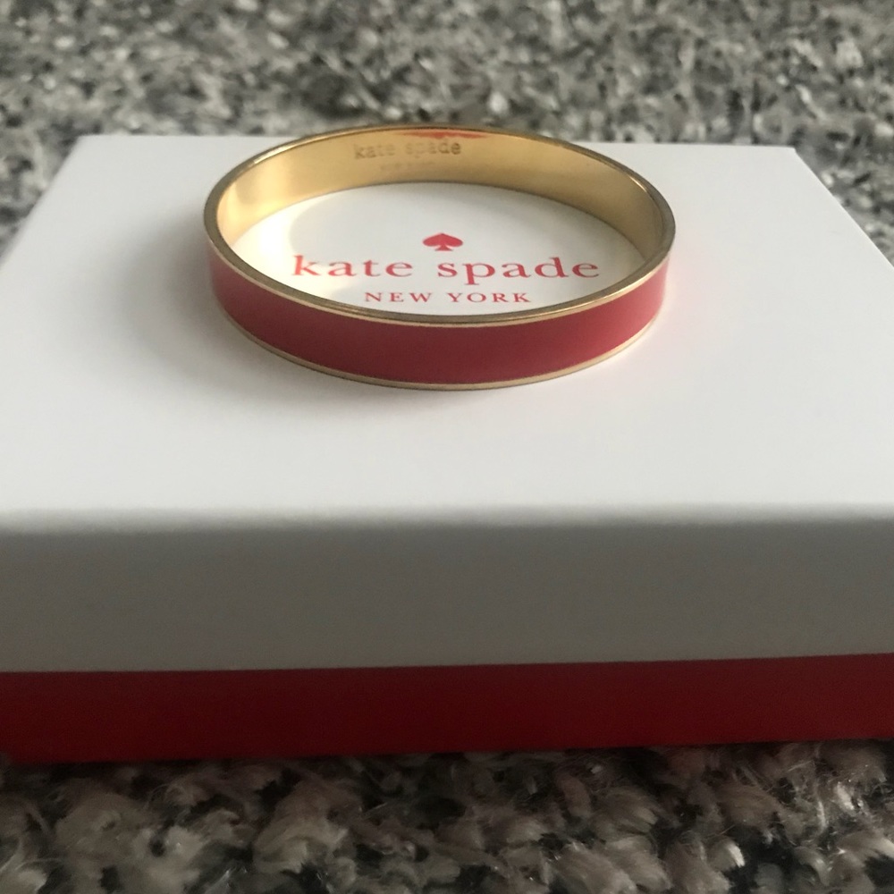 Kate Spade ♠️Red Bangle Bracelet